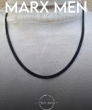 گردنبند مردانه ماری مشکی از جنس استیل