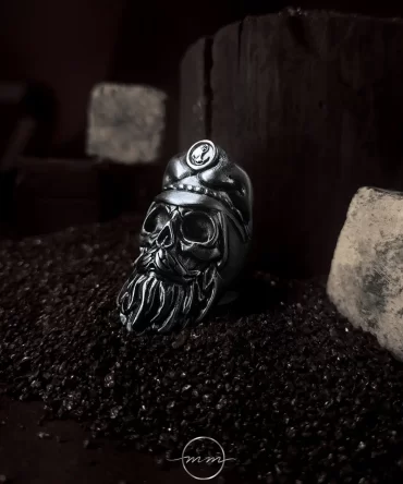 انگشتر مردانه با طرح ملوان از جنس استیل